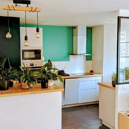 Cosy Spacieux Balcon - Ourcq 19 Apartment