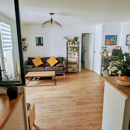 Cosy Spacieux Balcon - Ourcq 19 Paris